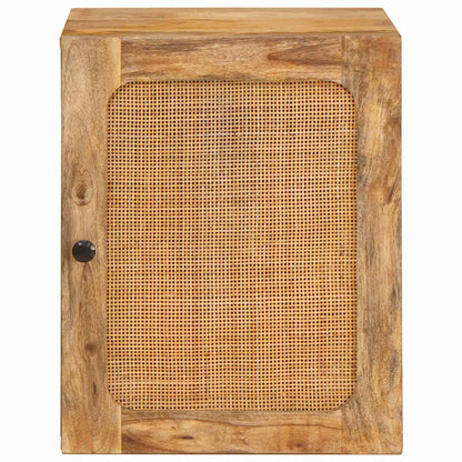 Mobile Appeso da Bagno con lo scaffale Marrone 38 x 33 x 48 cm