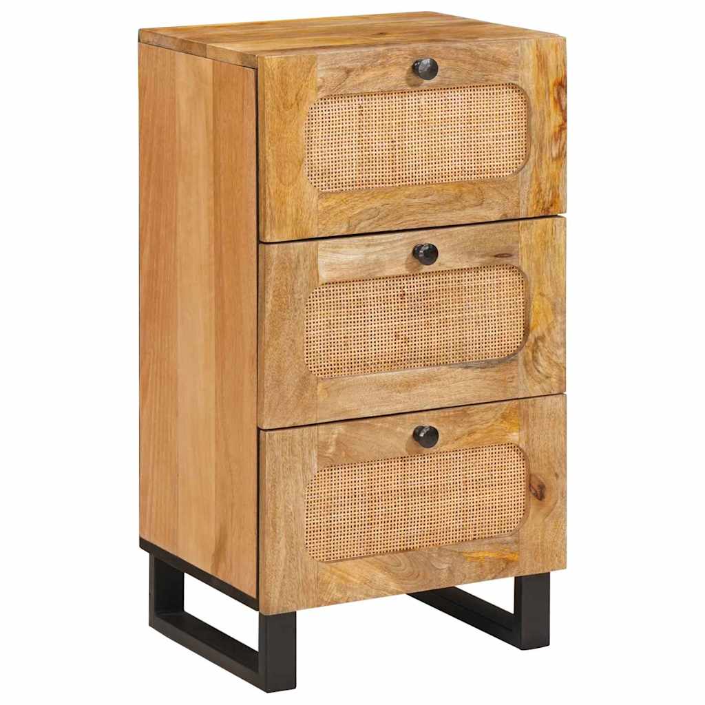 Credenza Marrone 40 x 33 x 75 cm Legno di mango massello