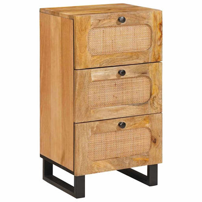 Credenza Marrone 40 x 33 x 75 cm Legno di mango massello