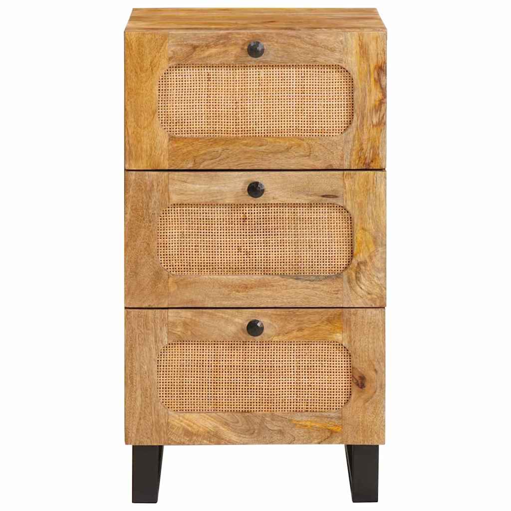 Credenza Marrone 40 x 33 x 75 cm Legno di mango massello