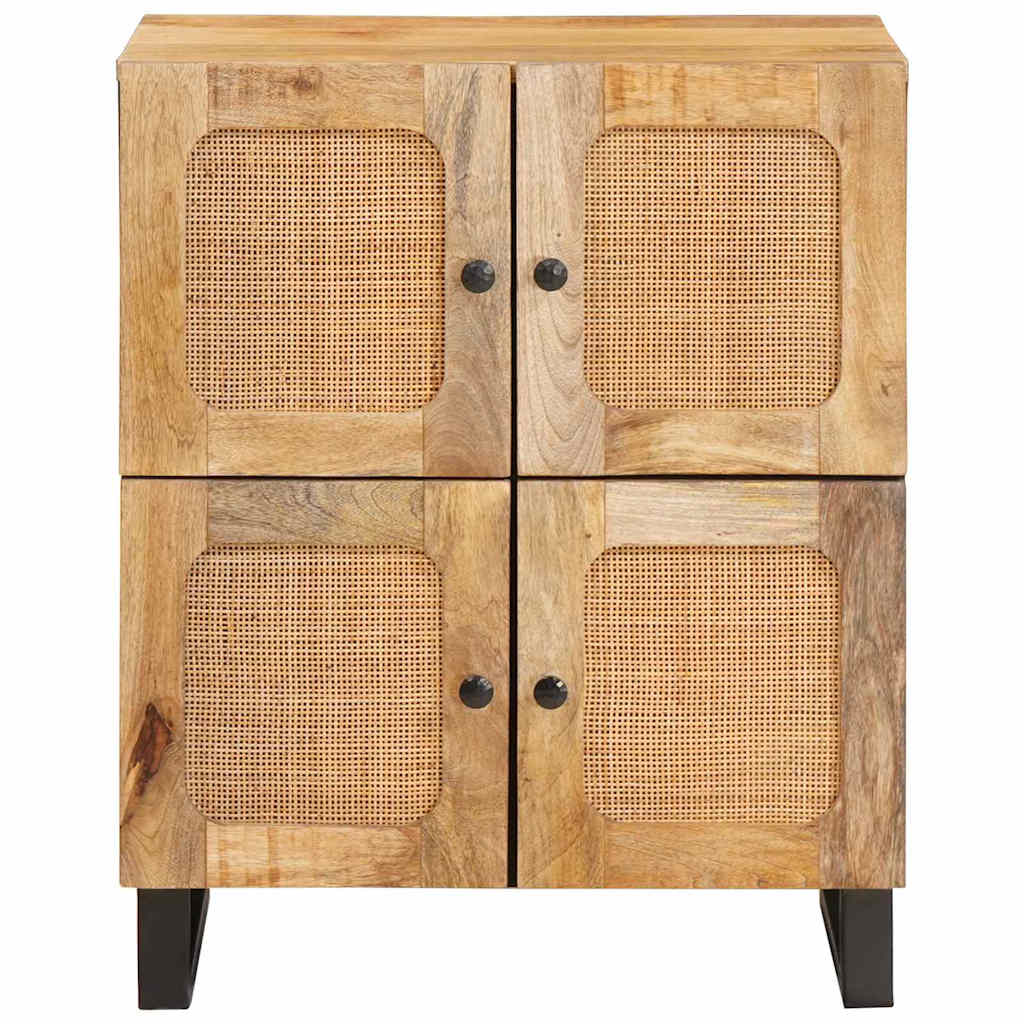 Credenza Marrone 60 x 33 x 75 cm Legno di mango massello