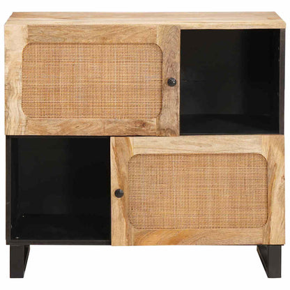 Credenza Marrone 80 x 33 x 75 cm Legno di mango massello