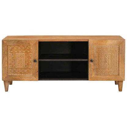 UnitÃ  TV con lo scaffale Marrone Chiaro 105 x 33 x 46 cm