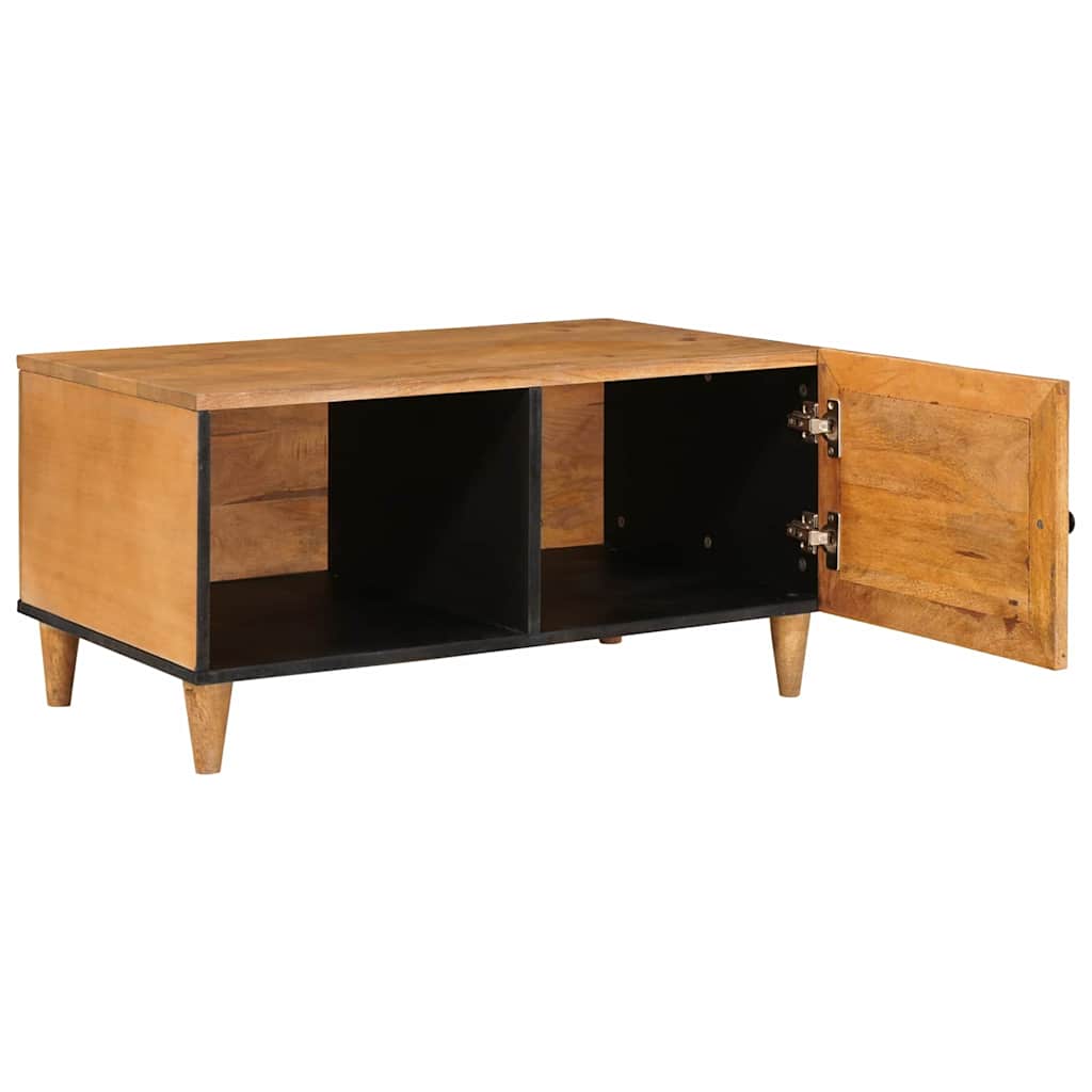 Tavolino da salotto con porta Marrone Chiaro 80 x 50 x 40 cm