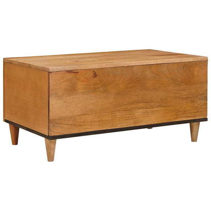 Tavolino da salotto con porta Marrone Chiaro 80 x 50 x 40 cm