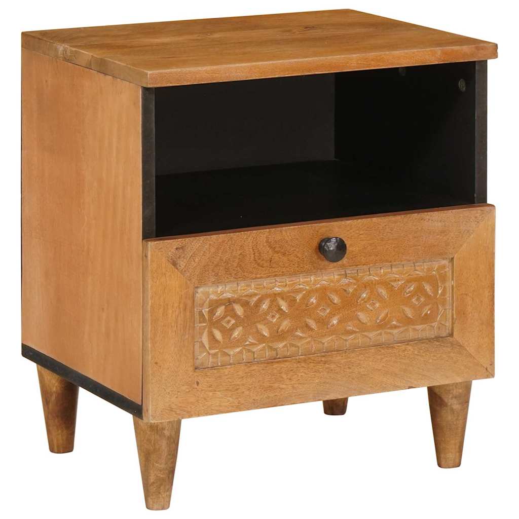 Armadio da Notte con cassetto Marrone Chiaro 40 x 33 x 46 cm