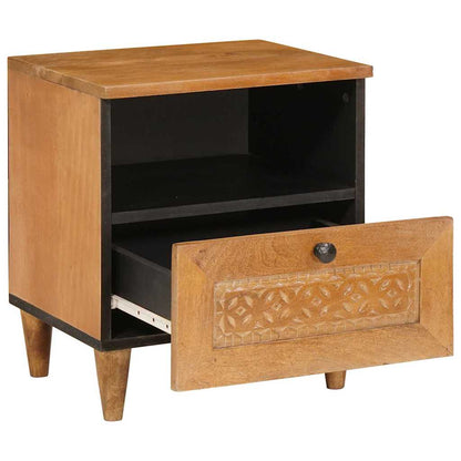 Armadio da Notte con cassetto Marrone Chiaro 40 x 33 x 46 cm