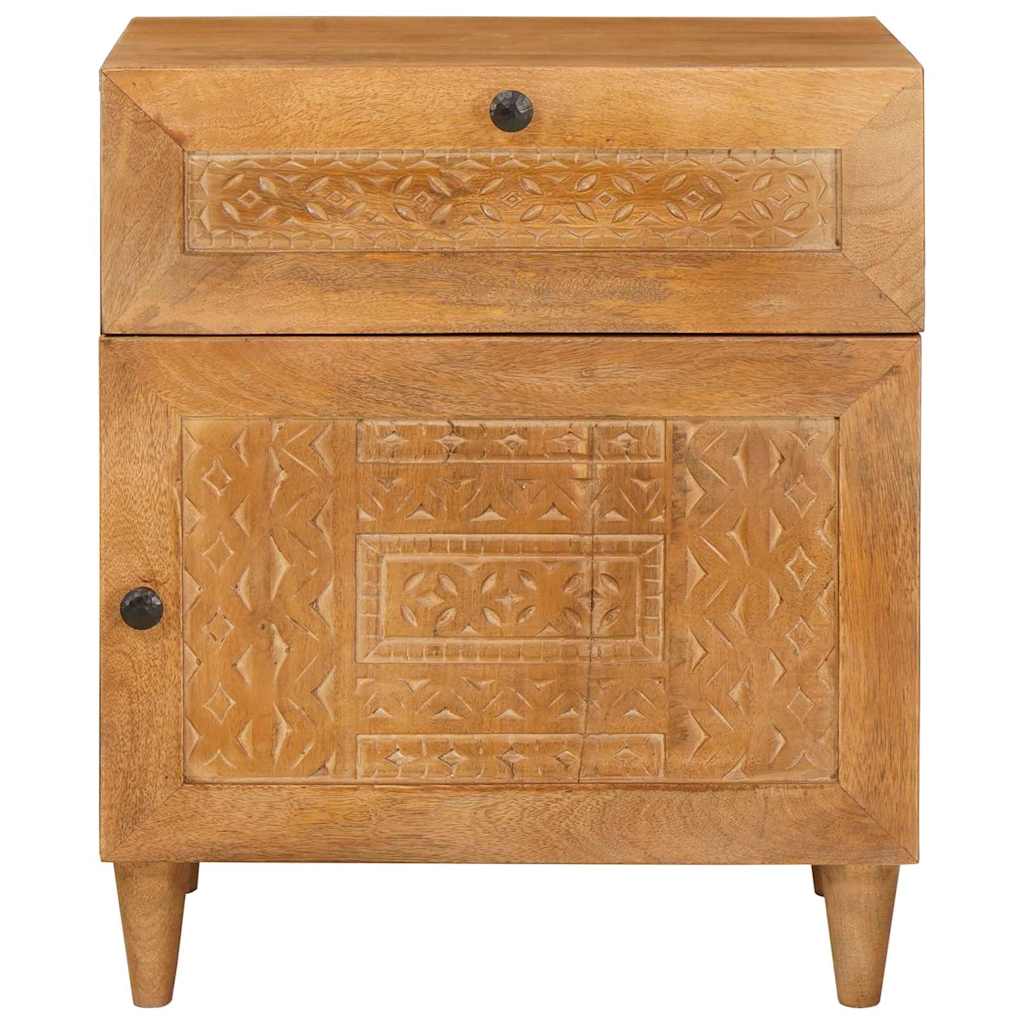 Armadio da Notte con cassetto Marrone Chiaro 50 x 33 x 60 cm