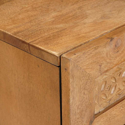 Armadio da Notte con cassetto Marrone Chiaro 50 x 33 x 62 cm