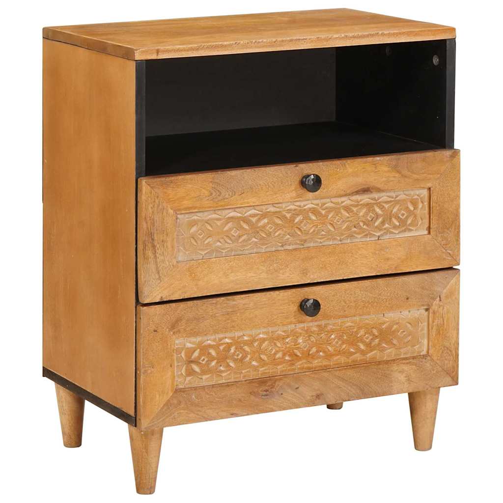 Armadio da Notte con cassetto Marrone Chiaro 50 x 33 x 62 cm