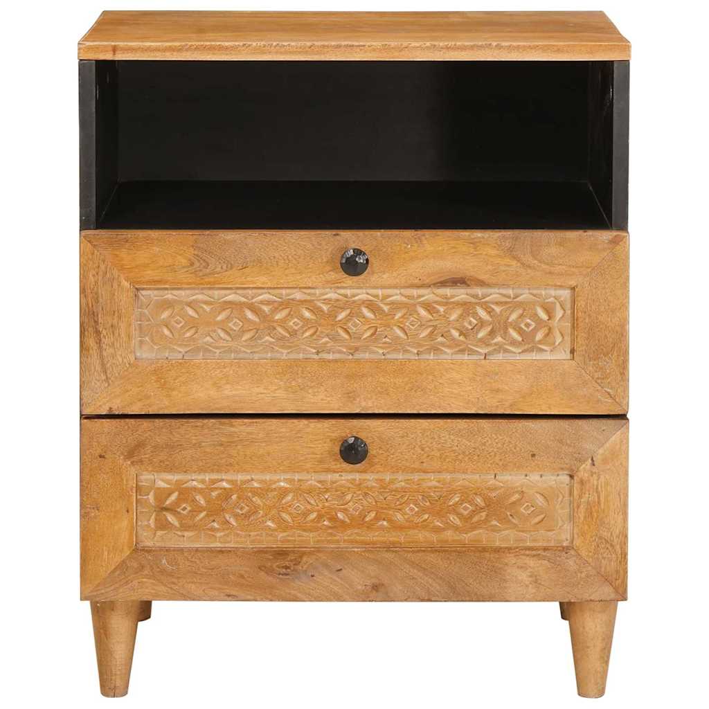 Armadio da Notte con cassetto Marrone Chiaro 50 x 33 x 62 cm