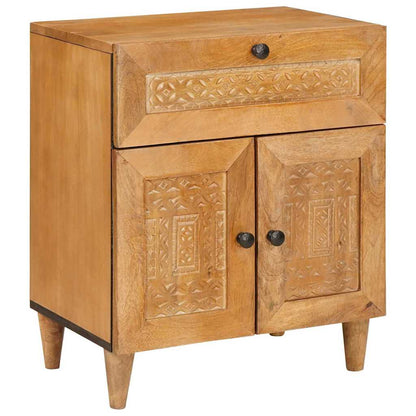 Armadio da Notte con cassetto Marrone Chiaro 50 x 33 x 60 cm