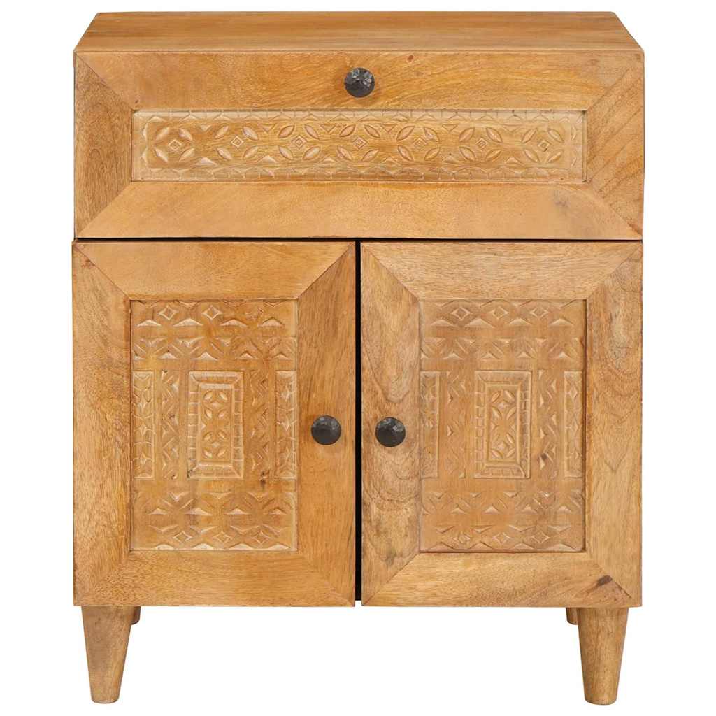 Armadio da Notte con cassetto Marrone Chiaro 50 x 33 x 60 cm