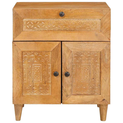 Armadio da Notte con cassetto Marrone Chiaro 50 x 33 x 60 cm