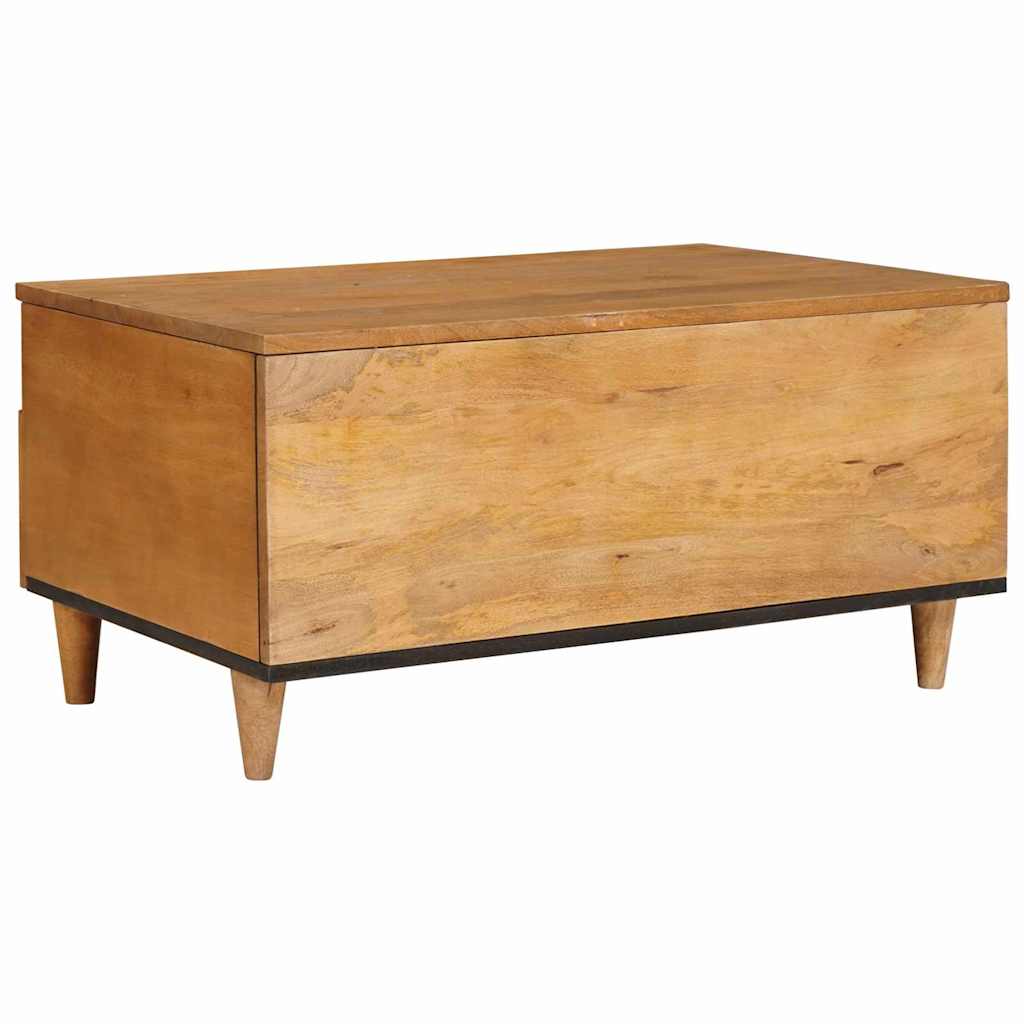 Tavolino da salotto con cassetto Marrone Chiaro 80 x 54 x 40 cm