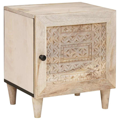 Armadio da Notte 2 pcs Beige 40 x 33 x 46 cm
