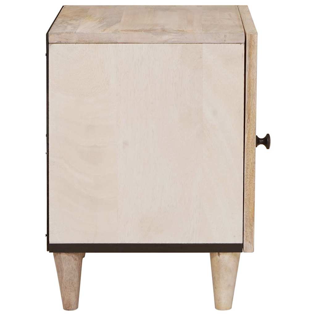 Armadio da Notte 2 pcs Beige 40 x 33 x 46 cm
