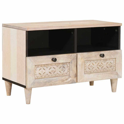 UnitÃ  TV con cassetto Bianco 70 x 33 x 46 cm Legno multistrato