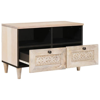 UnitÃ  TV con cassetto Bianco 70 x 33 x 46 cm Legno multistrato
