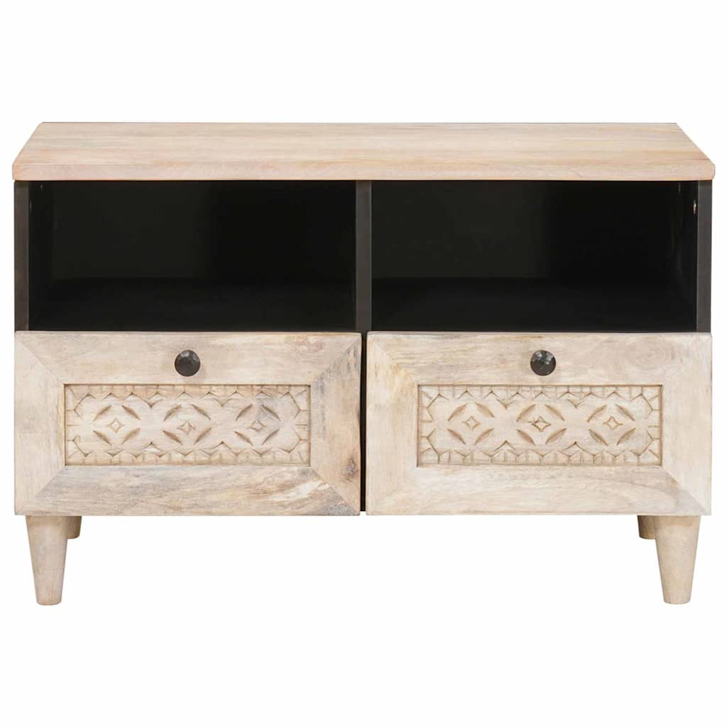 UnitÃ  TV con cassetto Bianco 70 x 33 x 46 cm Legno multistrato