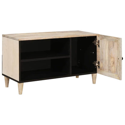 UnitÃ  TV con porta Bianco 80 x 33 x 46 cm Legno multistrato