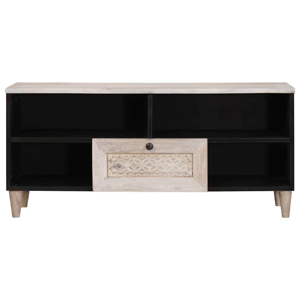 UnitÃ  TV con cassetto Bianco 105 x 33 x 46 cm Legno multistrato