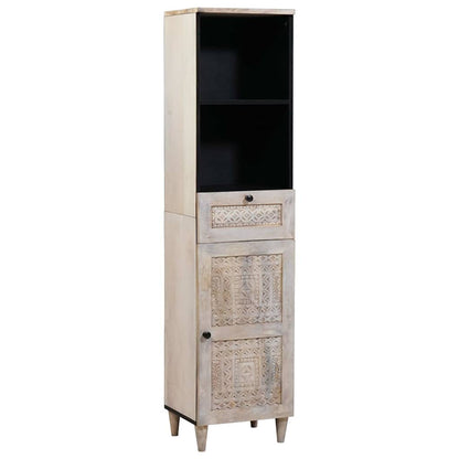 Mobile da Bagno Bianco 38 x 33 x 160 cm Legno multistrato