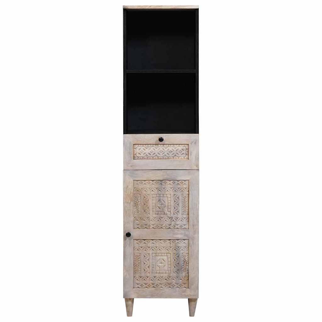 Mobile da Bagno Bianco 38 x 33 x 160 cm Legno multistrato