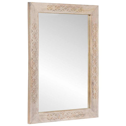 Specchio da bagno con specchio Bianco 70 x 50 x 2,5 cm