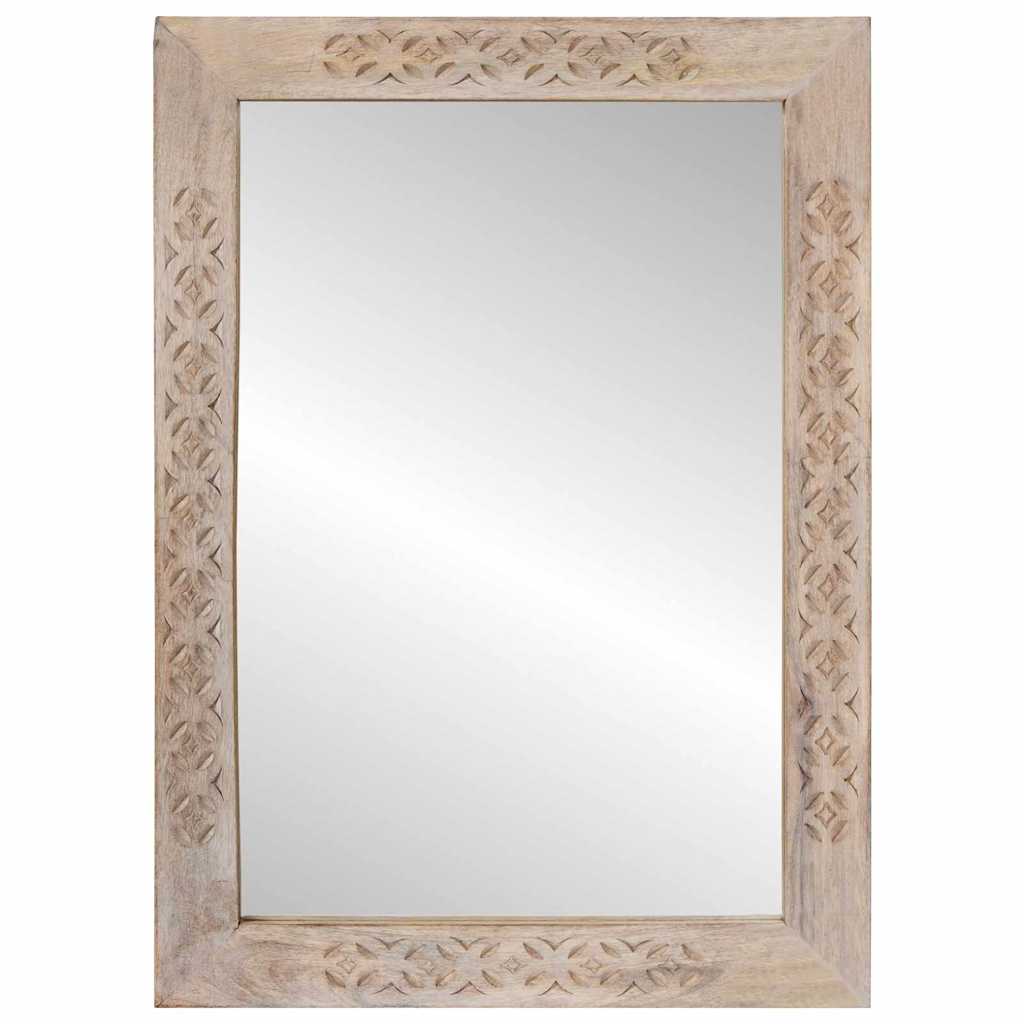 Specchio da bagno con specchio Bianco 70 x 50 x 2,5 cm