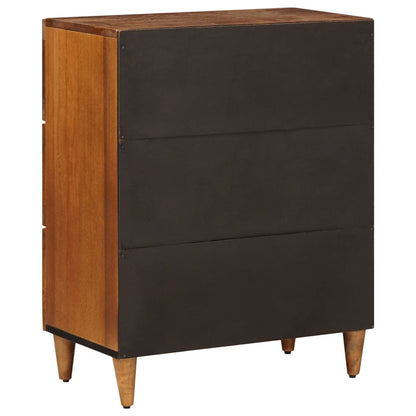 Credenza Noce 60 x 33 x 75 cm Legno di mango massello