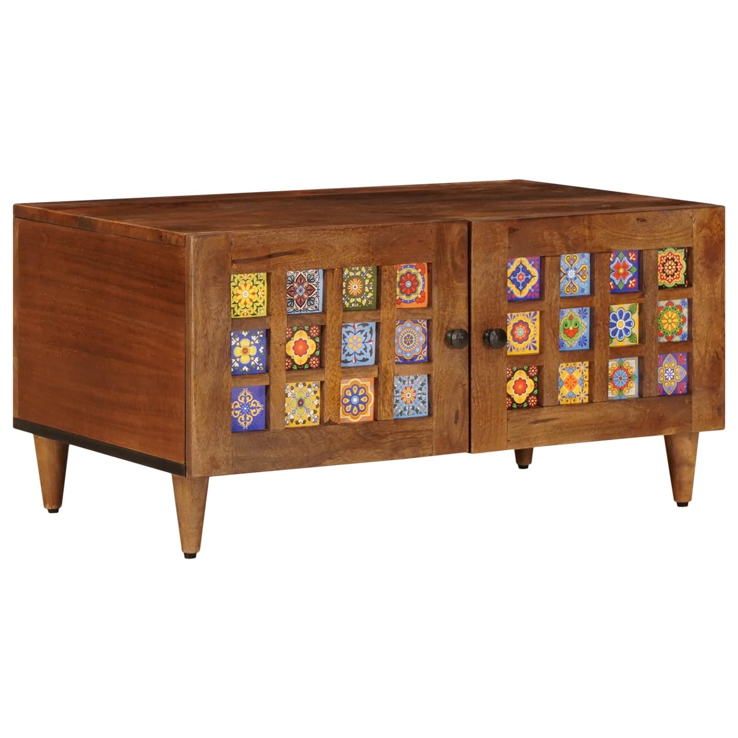 Tavolino da salotto Marrone 80 x 50 x 40 cm