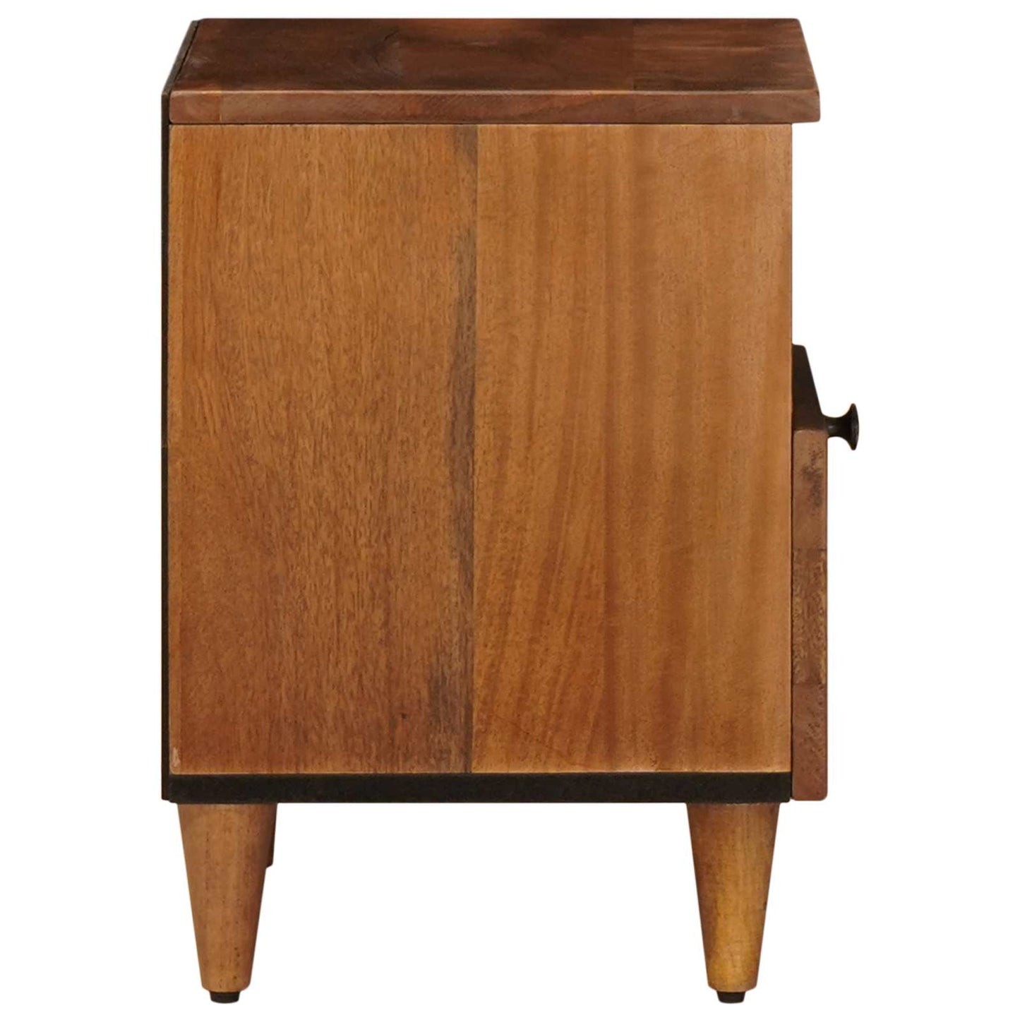 Armadio da Notte con cassetto Marrone 40 x 33 x 46 cm