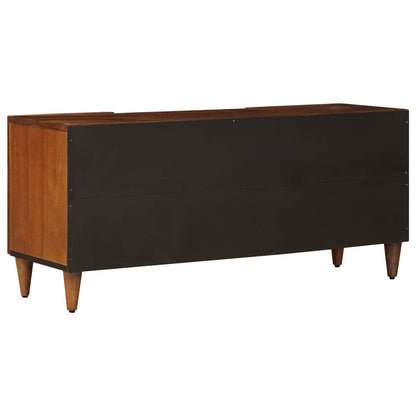 Mobile TV Noce 105 x 33 x 46 cm Legno di mango massello