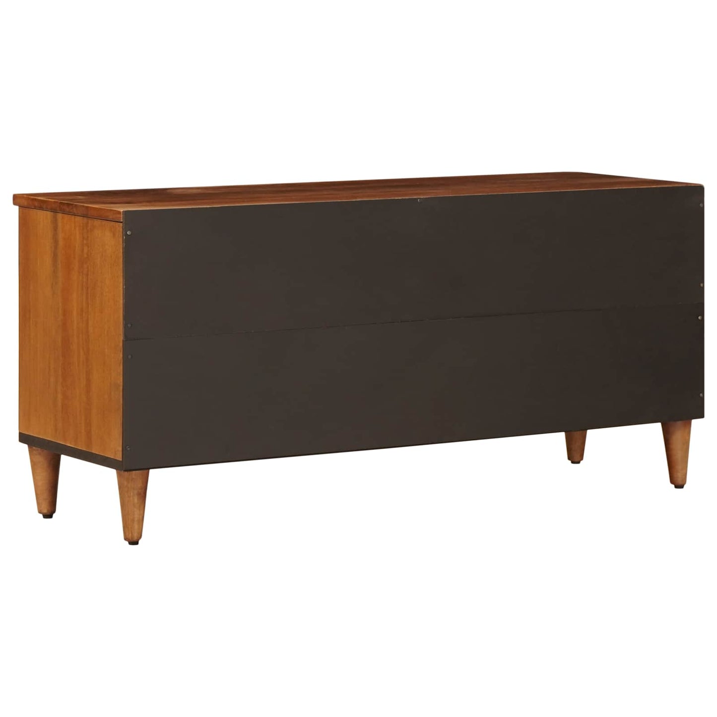 Mobile TV Noce 100 x 33 x 46 cm Legno di mango massello