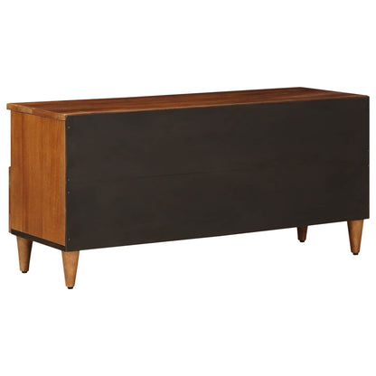Mobile TV Noce 100 x 33 x 46 cm Legno di mango massello