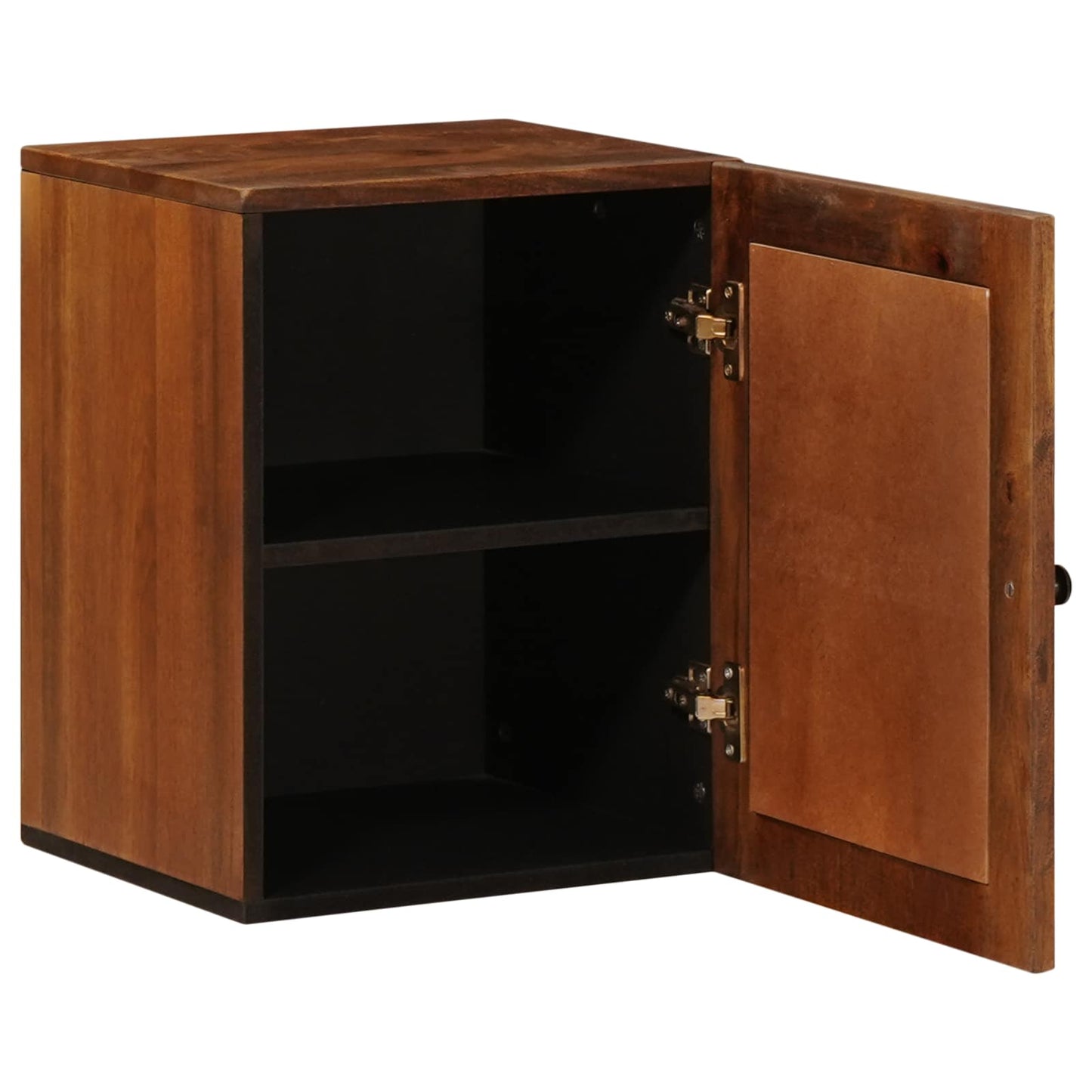 Mobile Appeso da Bagno con archiviazione Noce 38 x 33 x 48 cm