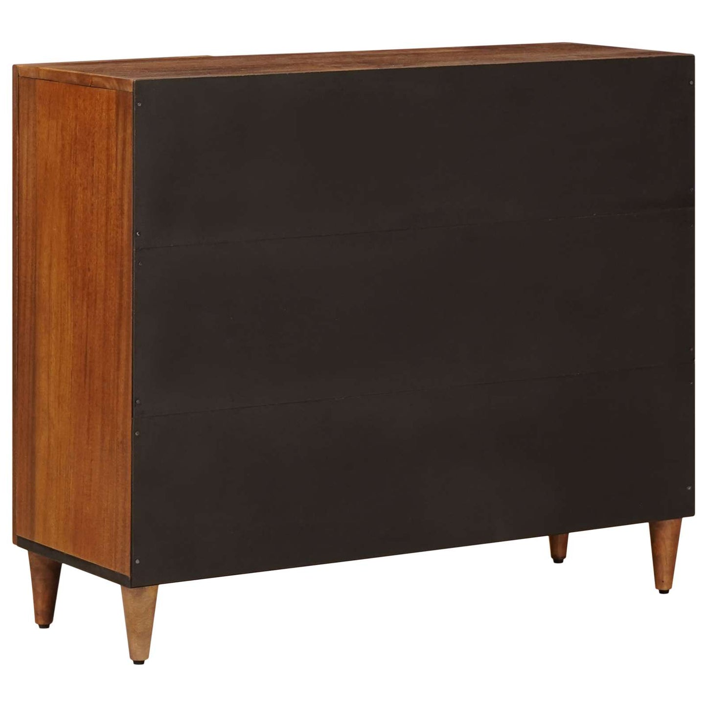 Credenza Noce 90 x 33,5 x 75 cm Legno di mango massello