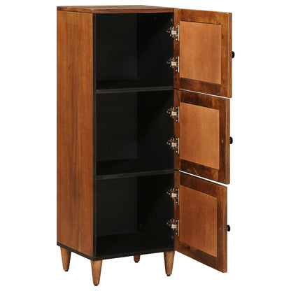 Credenza Noce 40 x 33 x 110 cm Legno di mango massello