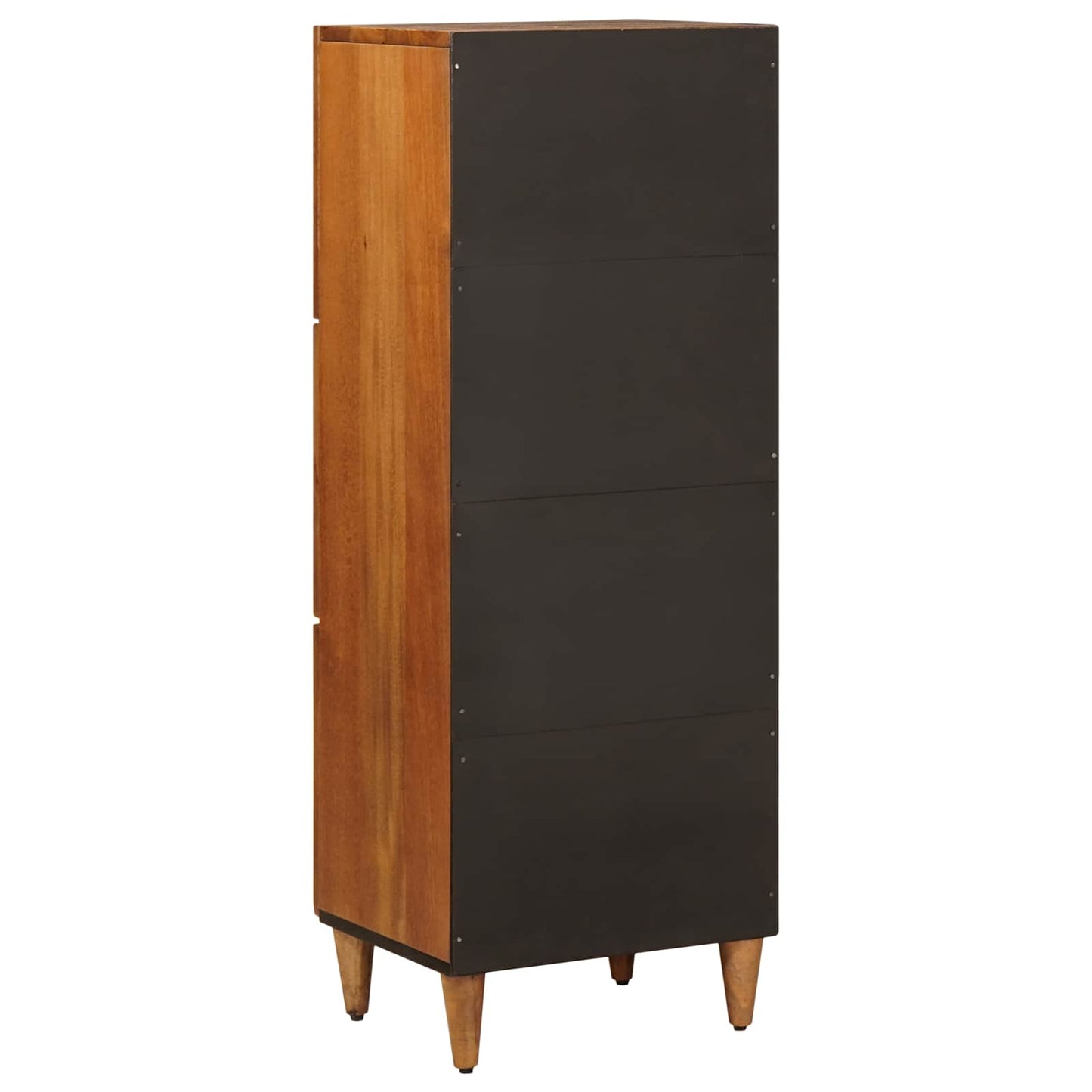 Credenza Noce 40 x 33 x 110 cm Legno di mango massello