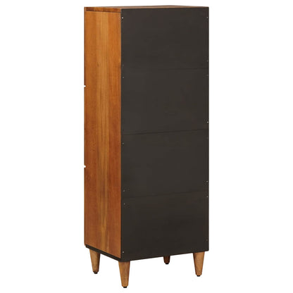 Credenza Noce 40 x 33 x 110 cm Legno di mango massello