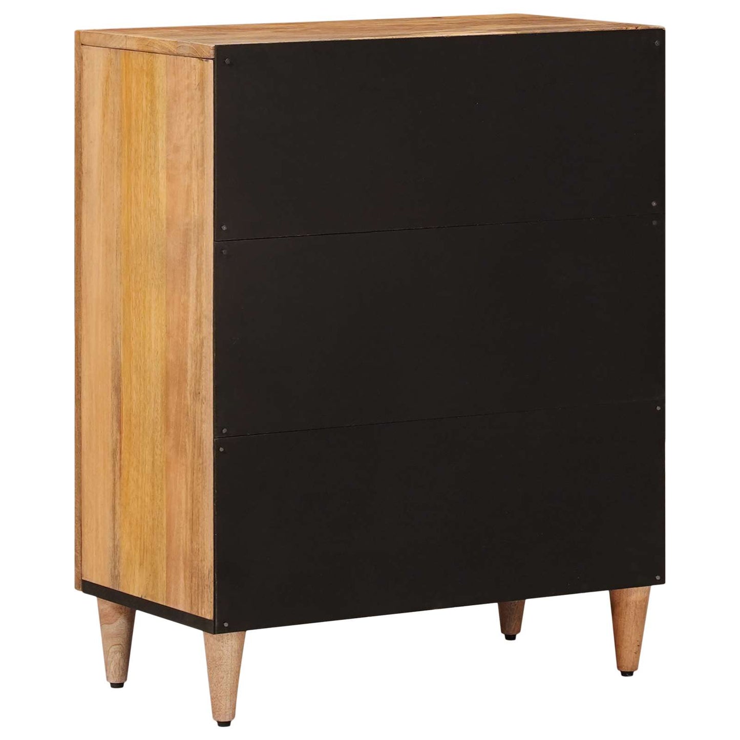 Credenza Naturale 60 x 33,5 x 75 cm Legno di mango massello