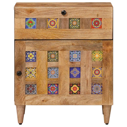 Armadio da Notte con cassetto Naturale 50 x 33 x 60 cm