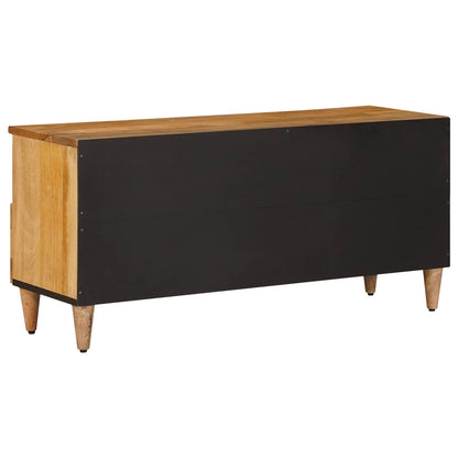 Mobile TV Naturale 100 x 33,5 x 46 cm Legno di mango massello
