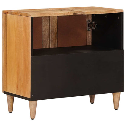 Armadio per Lavabo da Bagno con porta Naturale 62 x 33 x 58 cm