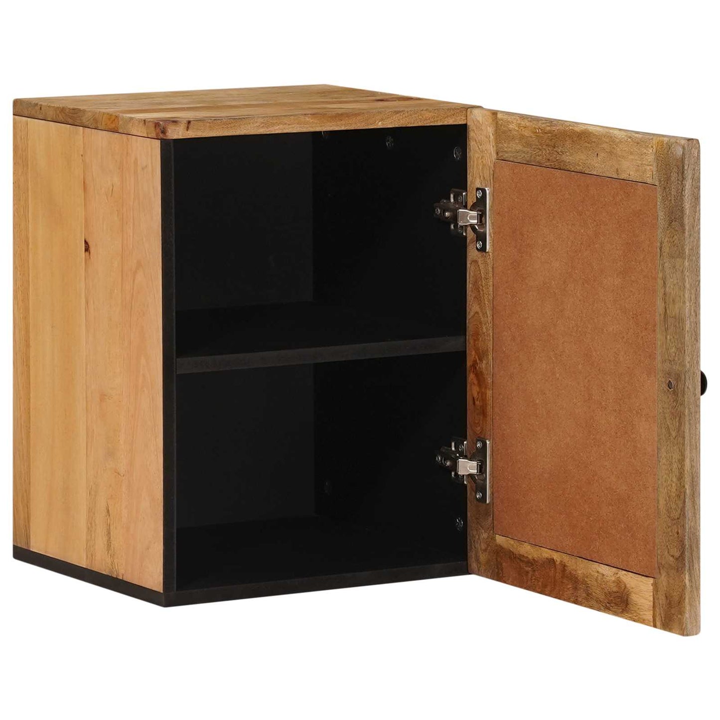 Mobile Appeso da Bagno con porta Naturale 38 x 33,5 x 48 cm