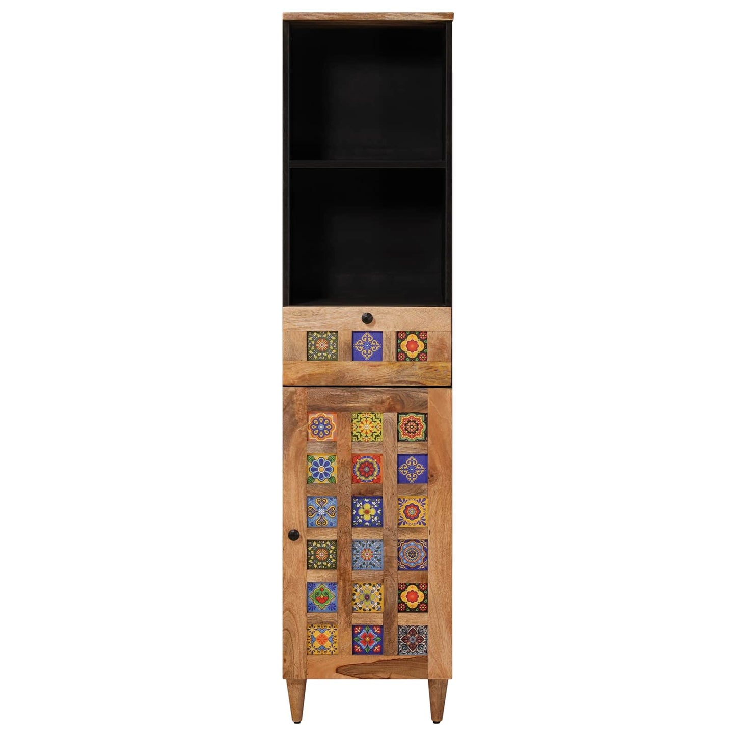 Mobile da Bagno con cassetto Naturale 38 x 33 x 160 cm