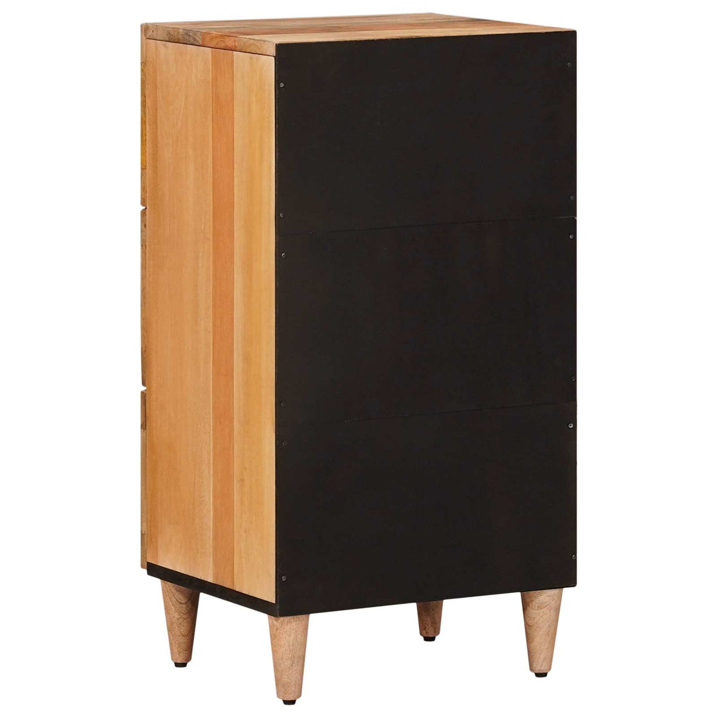 Credenza Naturale 40 x 33,5 x 75 cm Legno di mango massello