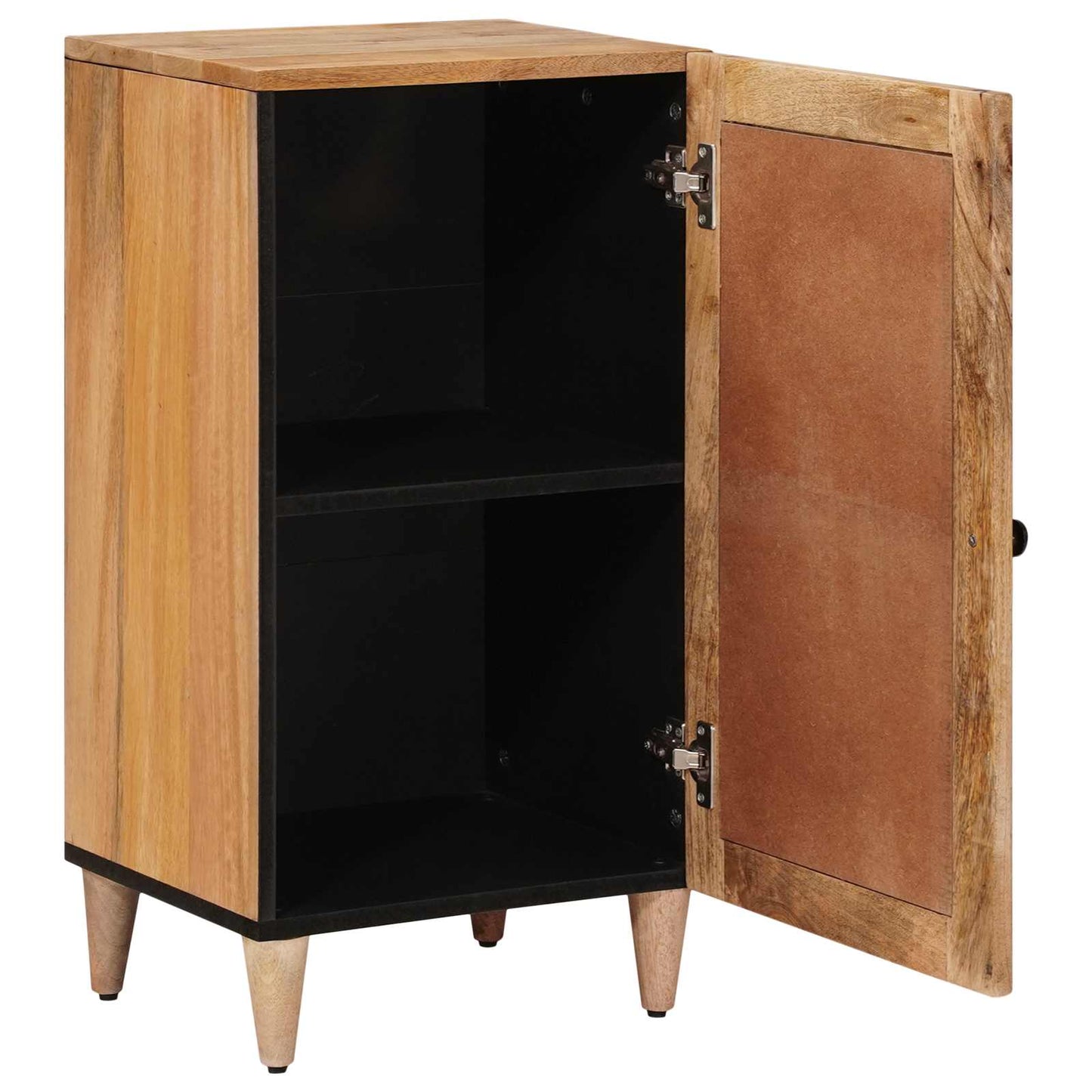 Credenza Naturale 40 x 33,5 x 75 cm Legno di mango massello