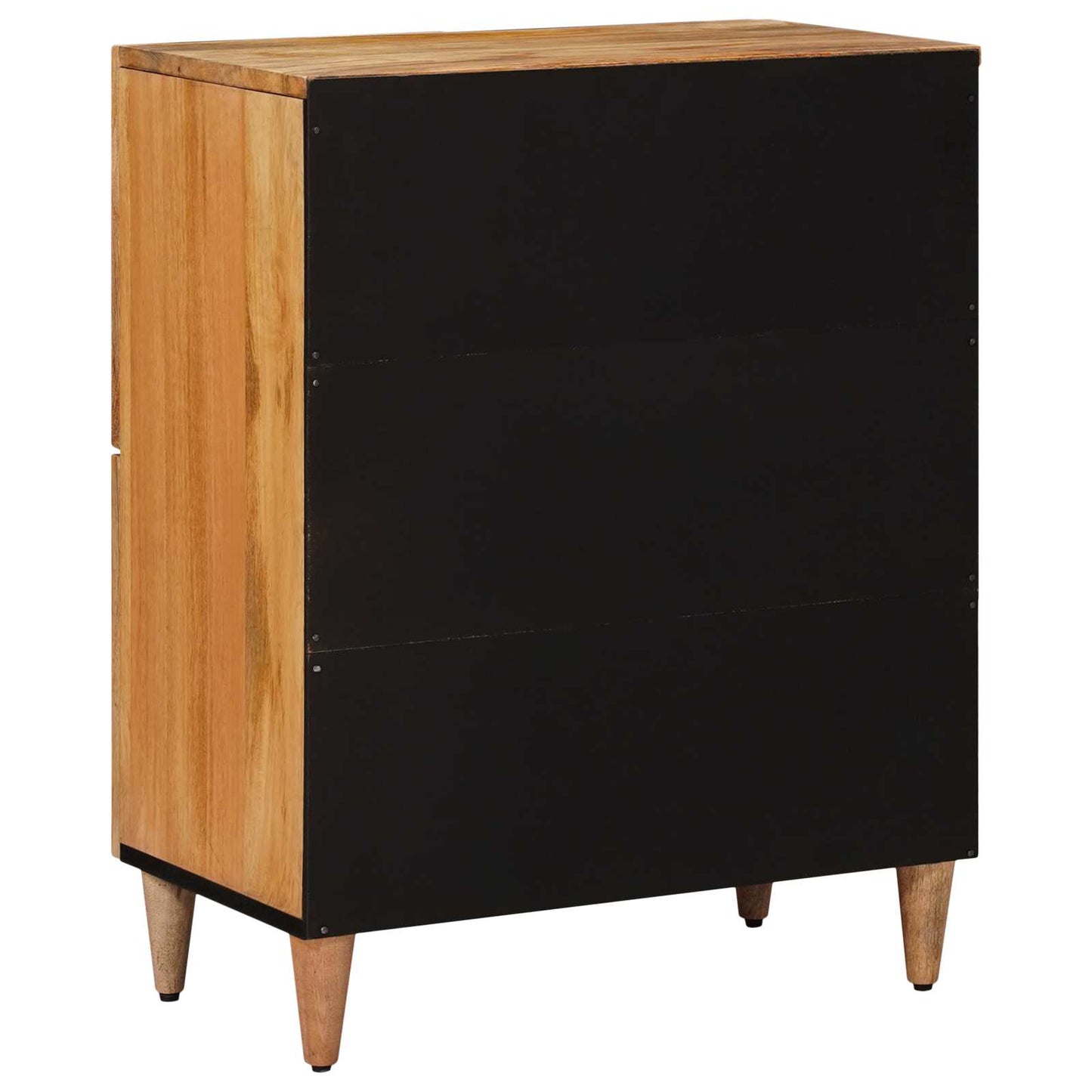 Credenza Naturale 60 x 33,5 x 75 cm Legno di mango massello